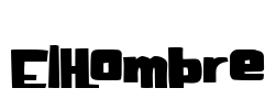 ElHombre Font Image