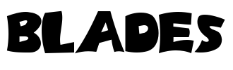 Blades Font Image