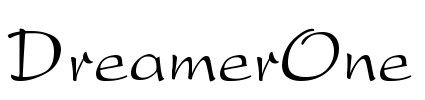 DreamerOne Font Image