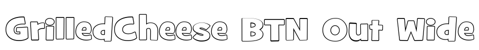GrilledCheese BTN Out Wide Font Image