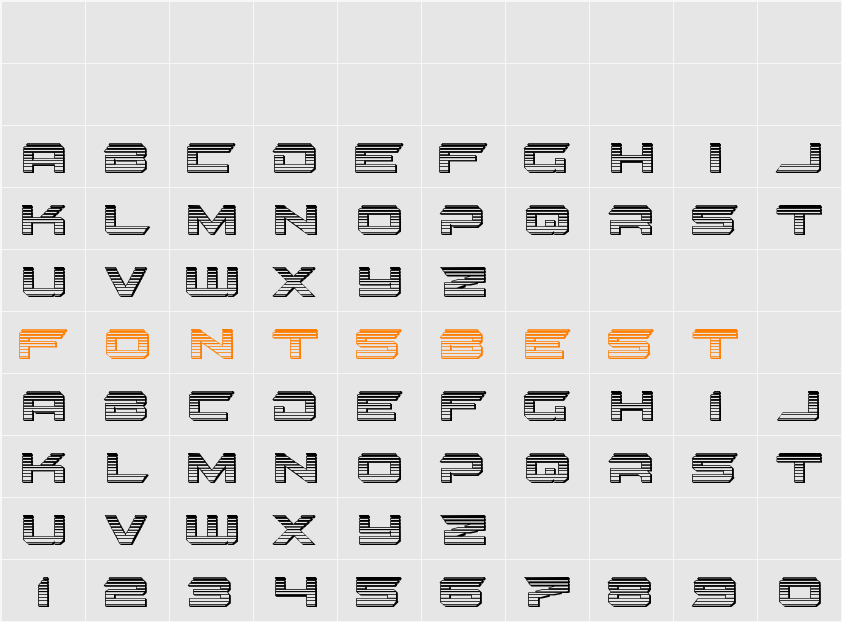 Gypsy Killer Chrome Character Map