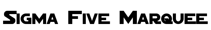 Sigma Five Marquee