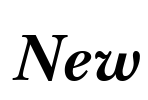 New Font Image