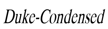 Duke-Condensed