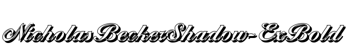 NicholasBeckerShadow-ExBold