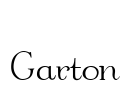 Garton Font Image