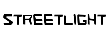 Streetlight Font Image