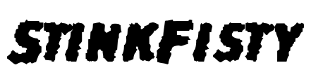 StinkFisty Font Image