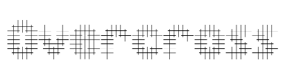 Overcross Font Image