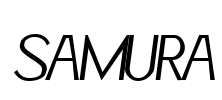 SAMURA Font Image