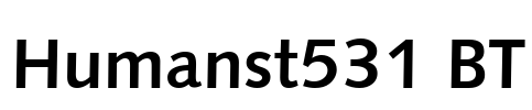 Humanst531 BT
