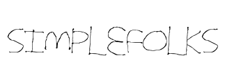 SimpleFolks Font Image
