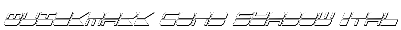 Quickmark Cond Shadow Ital