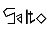 Salto Font Image