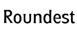 Roundest Font Image