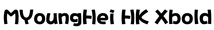 MYoungHei HK Xbold