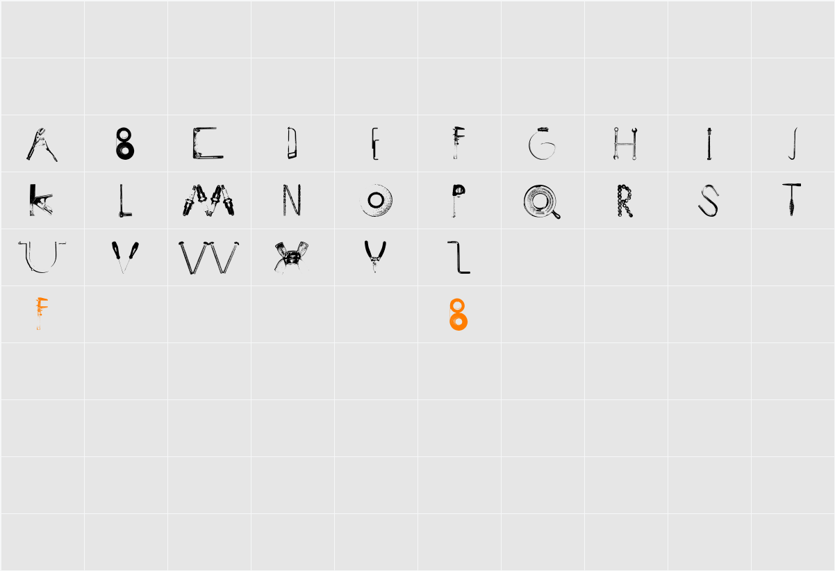 ToolBox Character Map