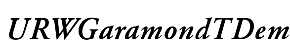 URWGaramondTDem
