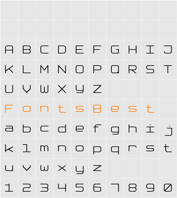Software Tester 7 Character Map