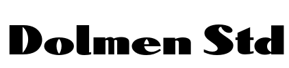 Dolmen Std Font Image