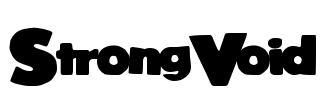 StrongVoid Font Image