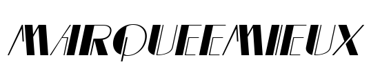 MarqueeMieux Font Image