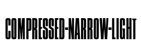 Compressed-Narrow-Light