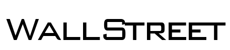 WallStreet Font Image