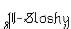 JI-Sloshy Font Image