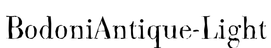 BodoniAntique-Light