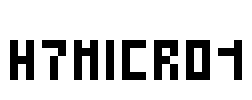 H7Micro1 Font Image