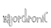 MajorChronic Font Image