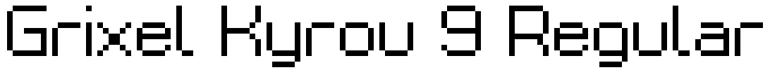 Grixel Kyrou 9 Regular