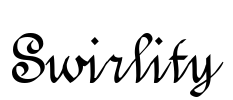 Swirlity Font Image