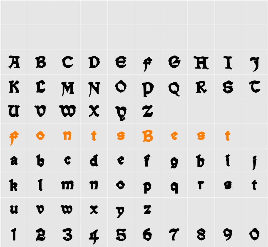 Snowgoose Back Character Map