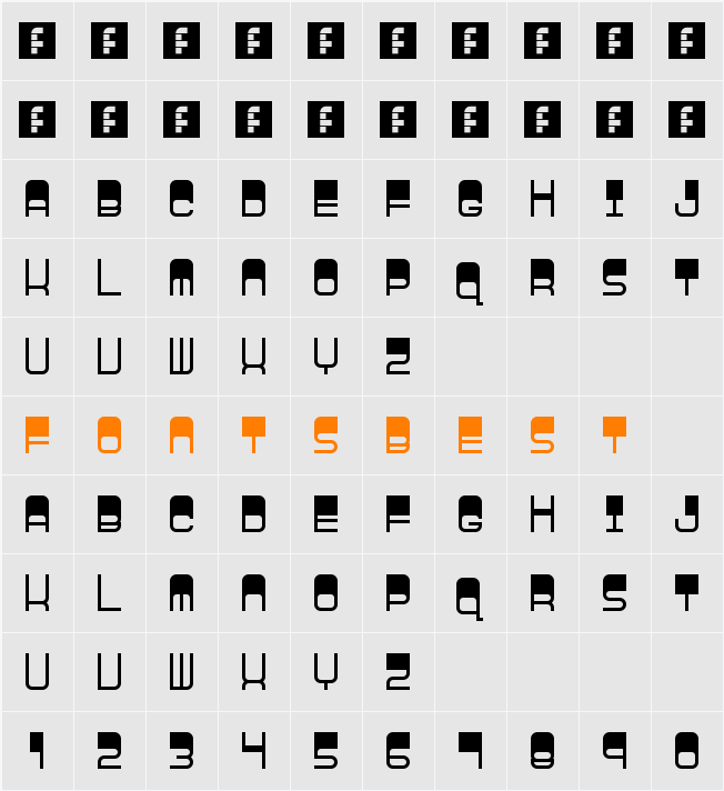 Highstruct Character Map