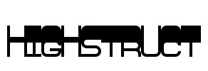 Highstruct Font Image