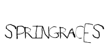 SpringRaces Font Image