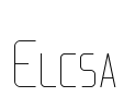Elcsa Font Image