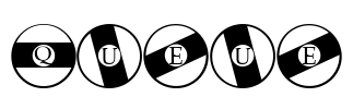 Queue Font Image