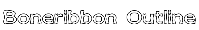 Boneribbon Outline