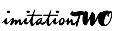imitationTWO Font Image