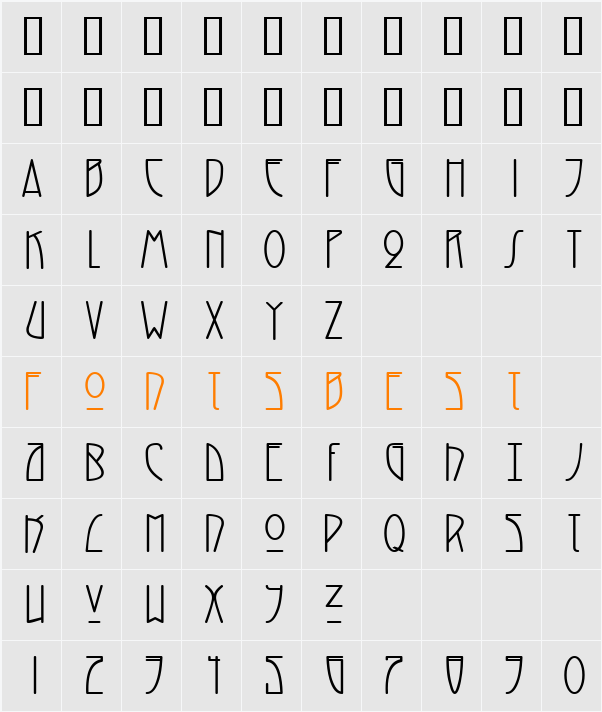 Reverberate Character Map