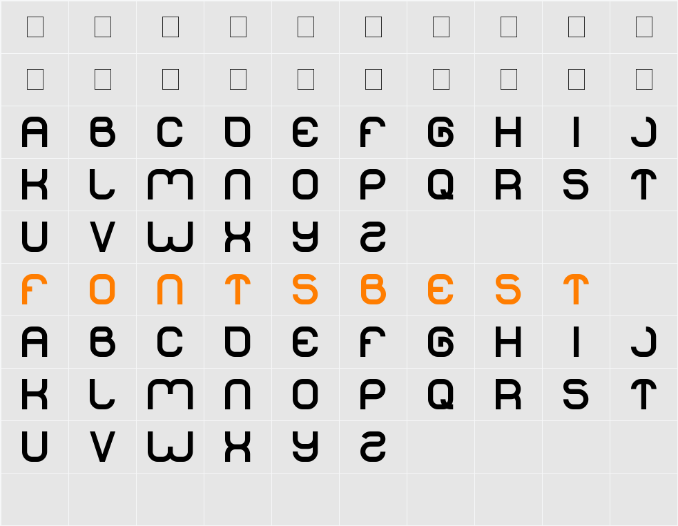 lifeforfun Character Map