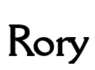 Rory Font Image