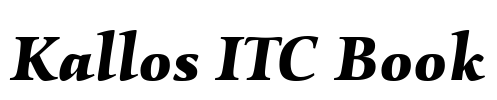 Kallos ITC Book Font Image