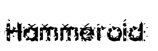 Hammeroid Font Image
