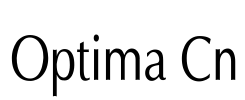 Optima Cn Font Image