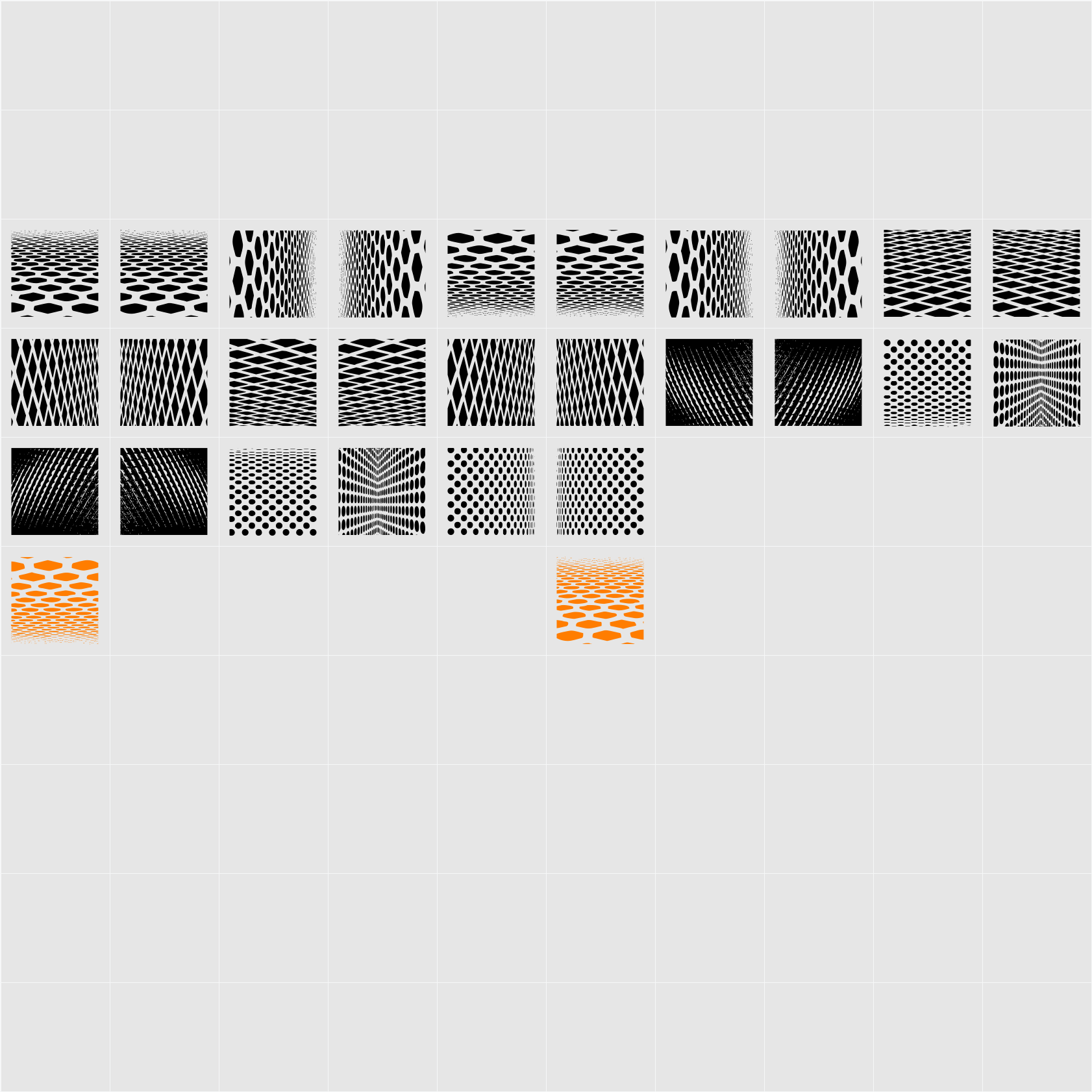 KleinKarpets Character Map