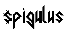 Spigulus Font Image